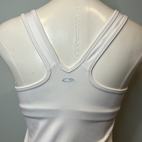 Women’s Champion Athletic White Tank Top with Built in bra - Picture 7 of 8